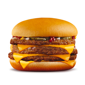 Burger Triple Cheese